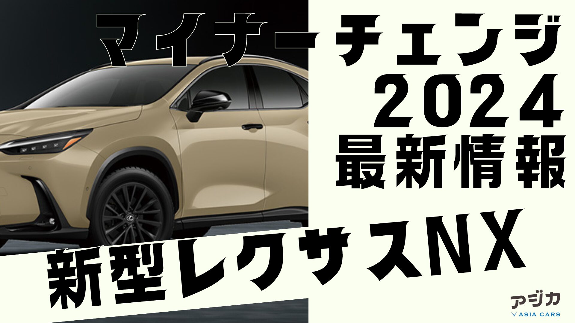 レクサスNX 20系LEXUS 新型NX フェンダーアーチモール（カラード 