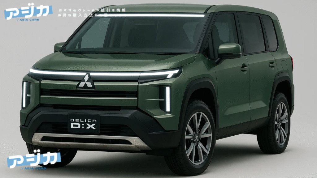新型デリカD6予想CG